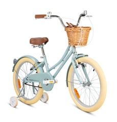 Rizz 18-Inches Gray Kids Bicycle - Platinum Girls