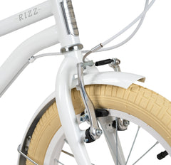 Rizz 16-Inches Peach Kids Bicycle - Platinum Girls