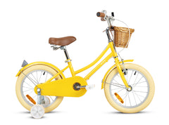 Rizz 16-Inches Yellow Kids Bicycle - Platinum Girls
