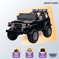 Rayfun Toyota License Black