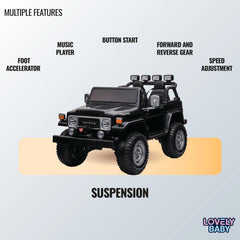 Rayfun Toyota License Black