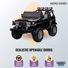 Rayfun Toyota License Black