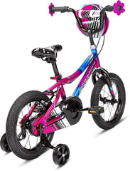 Spartan 14-Inch Twilight Kids Bike Pink/Blue