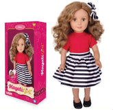 Hayati Girl Doll Siba Stripe Dress 18 Inch