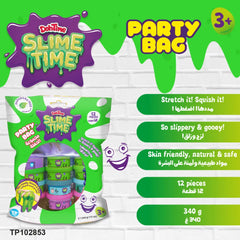 Slime Time Party Bag 12 Cans 340g
