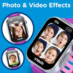 Vtech Kidizoom Smart Watch Dx4 Purple Battery Operated