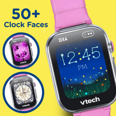 Vtech Kidizoom Smart Watch Dx4 Pink Battery Operated
