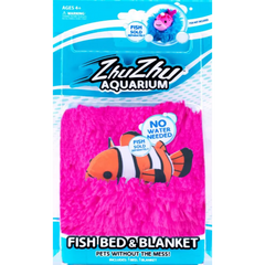 سرير و لحاف أسماك حوض السمك ZHUZHU 3AS
