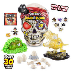 Smashers Giant Skull Dino Island Series 1 Action Figure Playset