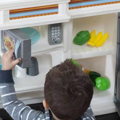 Step2 Lifestyle Custom Kitchen with Sink, Stove & Storage Playset for Kids