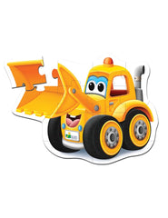 The Learning Journey My First Big Vehicle Floor Puzzle Digger