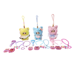 JollyPop Kitten SuperPop S1 Battery Operated Surprise Plush Toy with Accessories for Kids