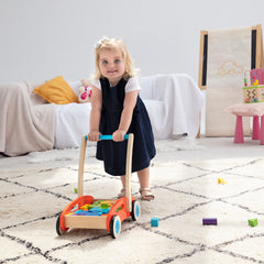 HapeeCapee Baby Walker With Blocks