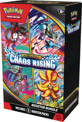 Pokémon TCG Mega Evolution: Chaos Rising Booster Bundle – 6 Booster Packs