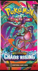 Pokemon TCG Mega Chaos Rising Booster Collectible Pack