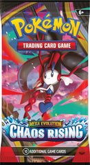 Pokemon TCG Mega Chaos Rising Booster Collectible Pack