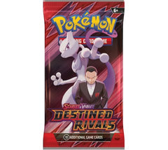 Pokémon TCG Destined Rivals Booster Scarlet & Violet Expansion - Sold per piece (Selection is random and subject to availability)