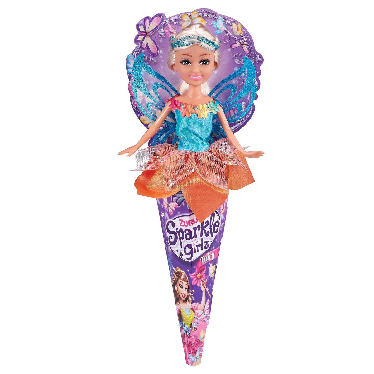Sparklegirlz Fairy Cone  Doll 10.5-Inches