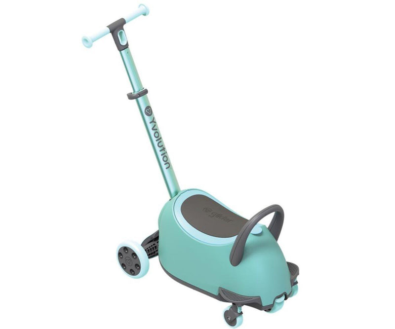 Yvolution Y Glider Luna 5-in-1 Ride-On & Scooter - Green