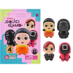 SQUIDGAME SQUISHHERO 6CM 4ASST