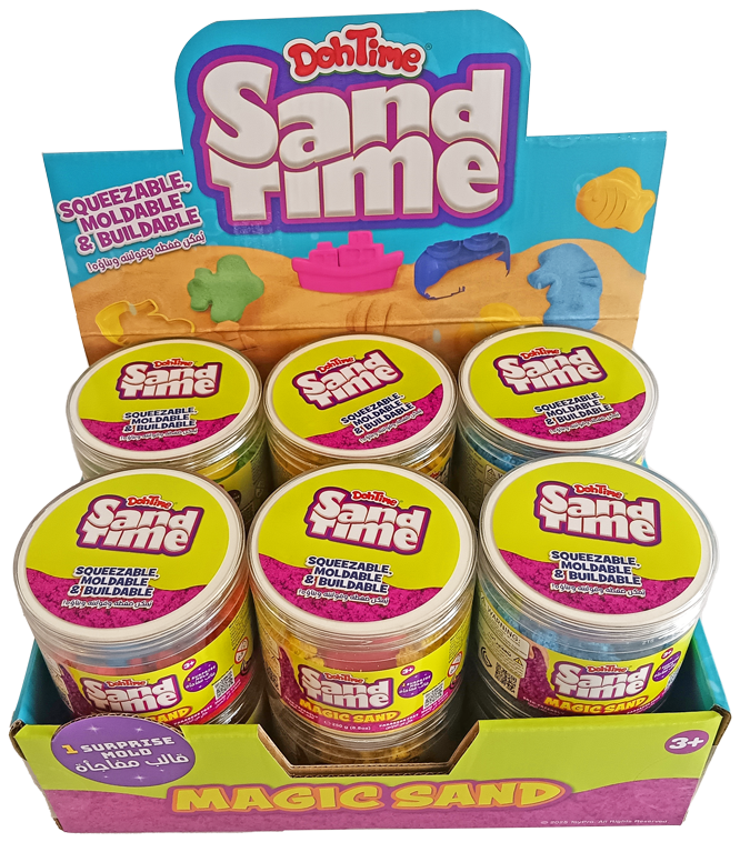 Dohtime Sandtime Magic Sand 250g with Surprise Mould - Assorted Colours