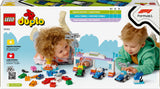 Lego Duplo Town F1 Team Race Cars & Drivers