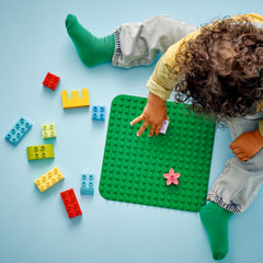 Lego Green Building Plate - Preschool Construction Base for Kids