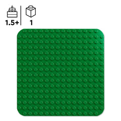 Lego Green Building Plate - Preschool Construction Base for Kids