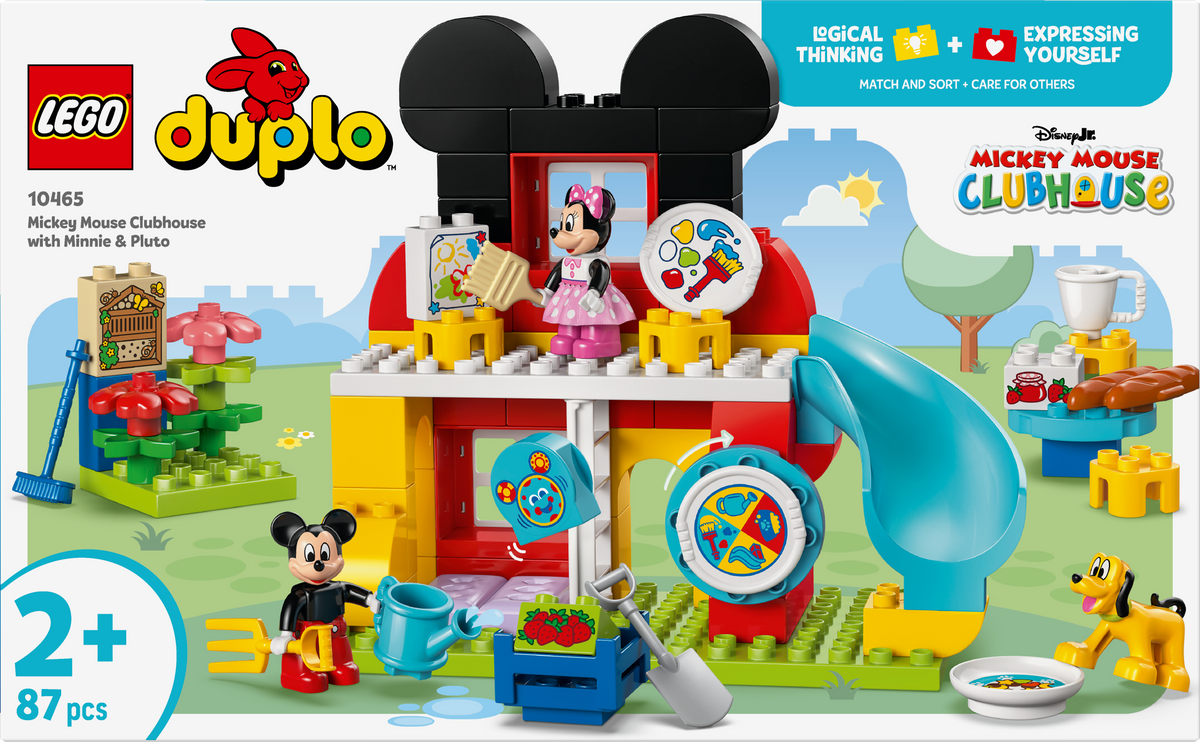 Lego Duplo Disney Mickey Mouse Clubhouse with Minnie & Pluto Building Set