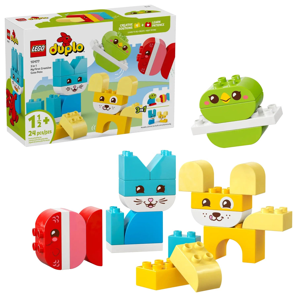 مجموعات بناء - Lego Duplo Creative Cute Pets ٣-In-١