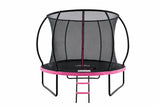 Mountpeak Pumpkin Trampoline with Safety Net - Pink, 10ft
