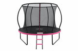 Mountpeak Pumpkin Trampoline with Safety Net - Pink, 10ft