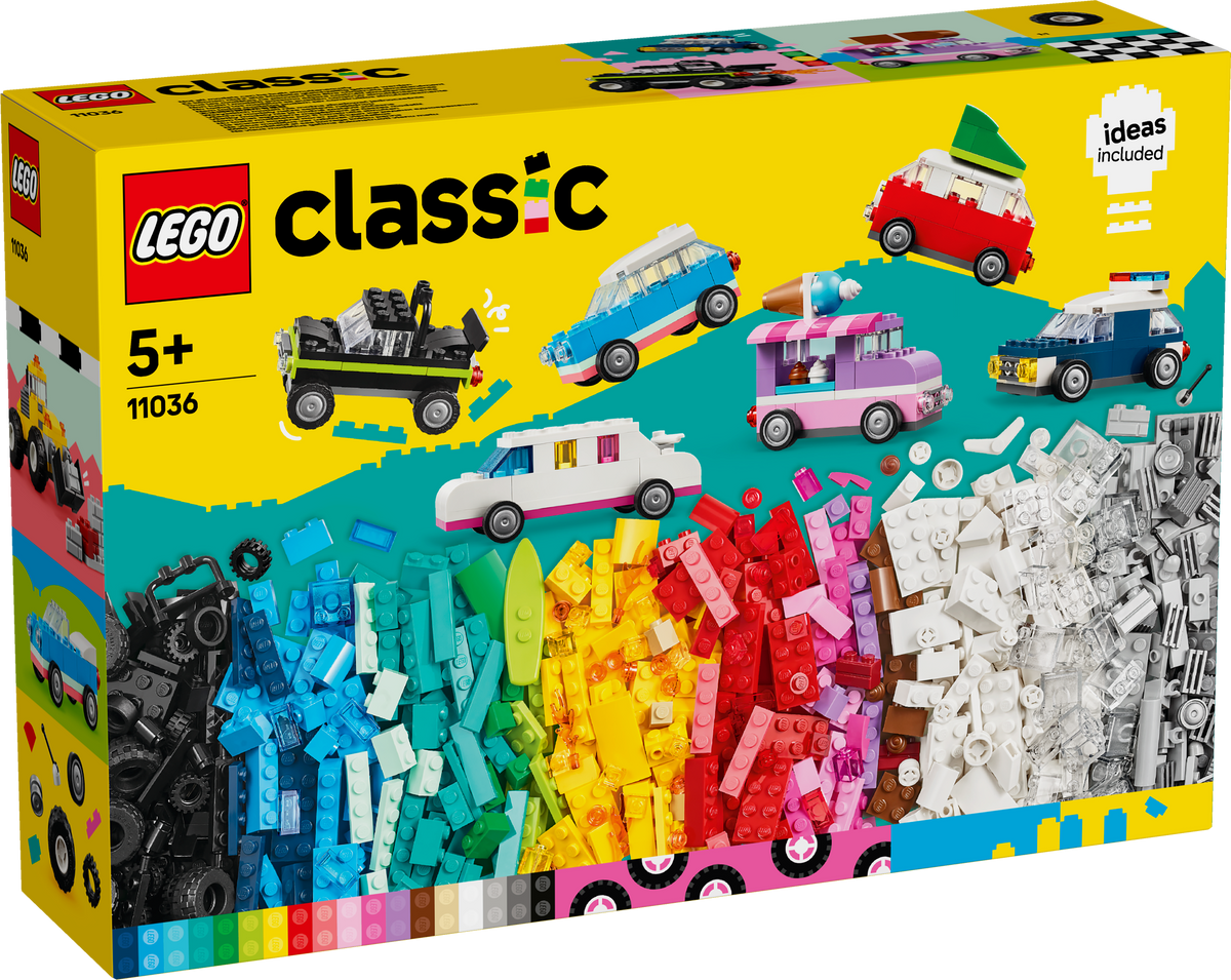 Lego Classic Creative Vehicles ١١٠٣٦ مجموعة بناء Ages ٥+