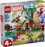 Lego Marvel Spidey & Gobby's Raptor Battle at Tree House HQ  Building Set for Kids