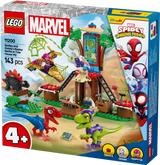 Lego Marvel Spidey & Gobby's Raptor Battle at Tree House HQ  Building Set for Kids