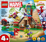 Lego Marvel Spidey & Gobby's Raptor Battle at Tree House HQ  Building Set for Kids