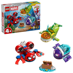 Lego Marvel Spidey Underwater Vehicles Building Set
