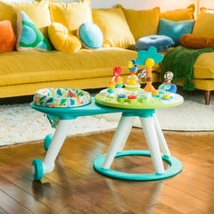 Bright Starts  Around We Go 2-In-1 Walk-Around Tropic Cool