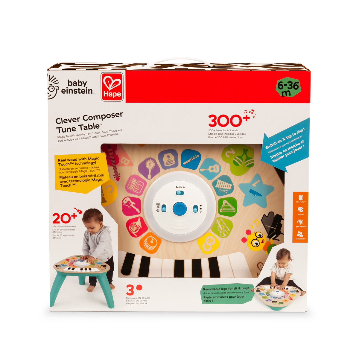 Baby Einstein Clever Composer Tune Table Activity Toy