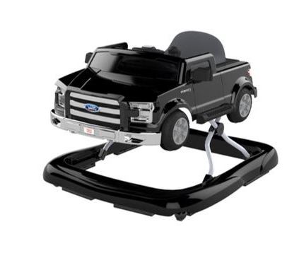 Bright Starts Ways To Play Walker Ford F-150 Agate Black 4-In-1 Walker