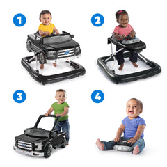 Bright Starts Ways To Play Walker Ford F-150 Agate Black 4-In-1 Walker