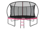 Mountpeak Pumpkin Trampoline with Safety Net - Pink, 14ft