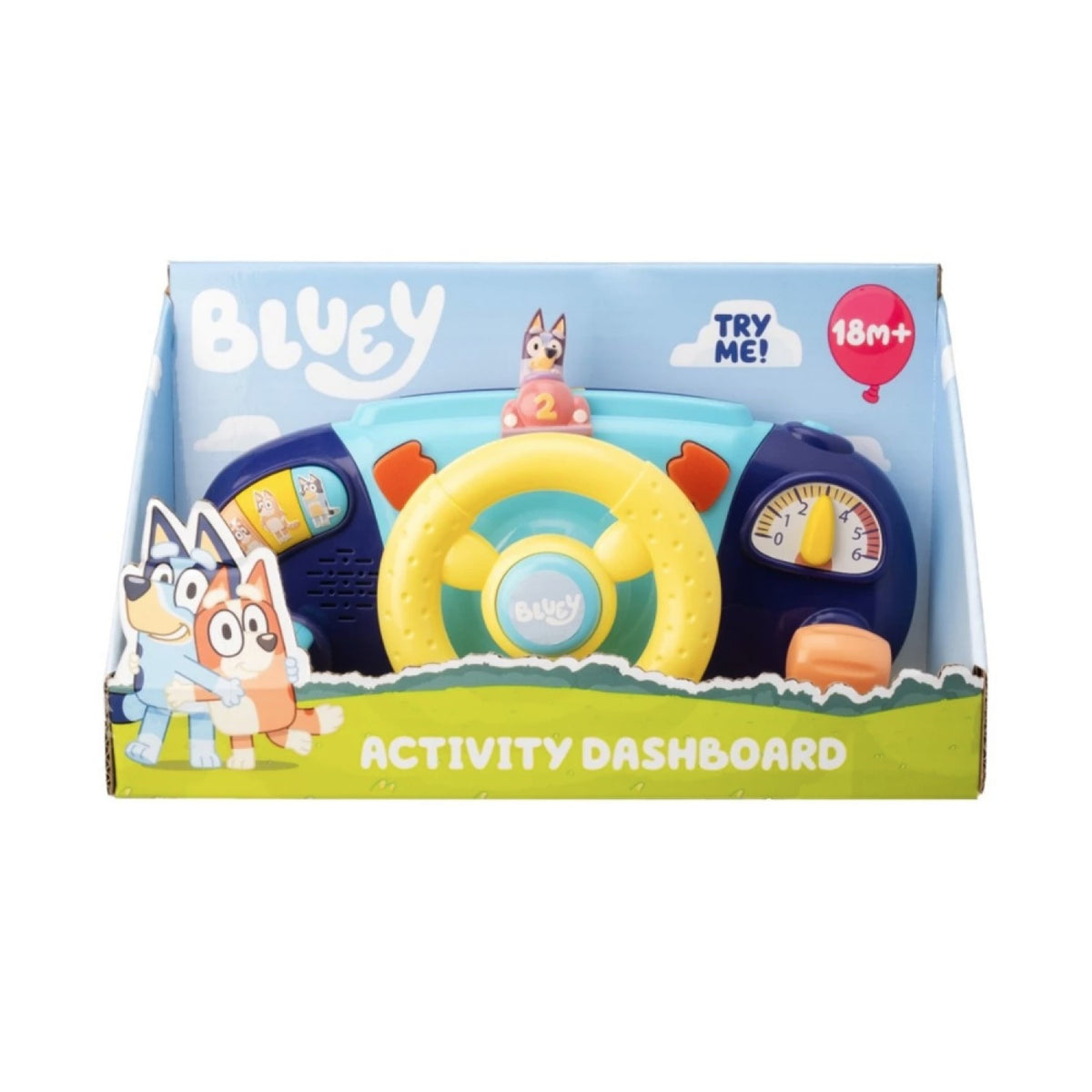 Bluey Activity Dashboard Interactive Toddler Toy