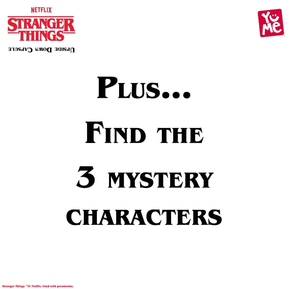 STRANGER THINGS UPSIDE DOWN CAPSULES
