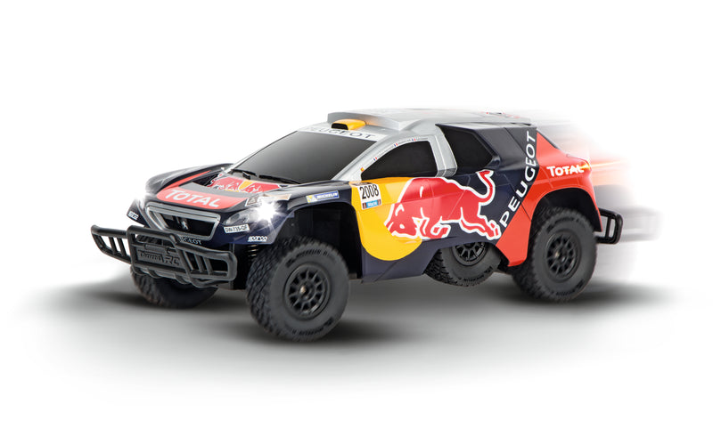 Carrera RC Peugeot 08 DKR 16 Red Bull 1:16 Scale Remote Control Car