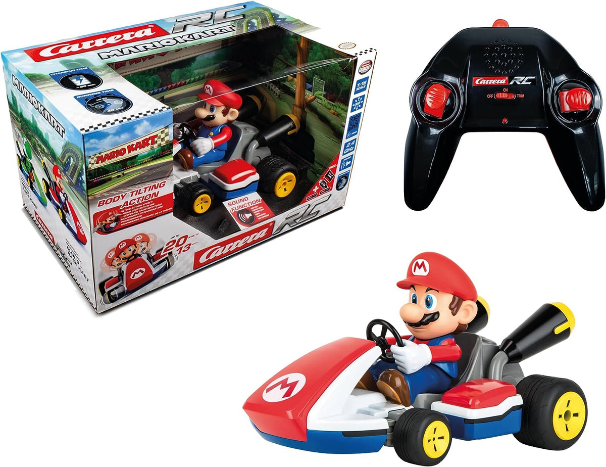Carrera Rc Mario Race Kart W/Sound B/O