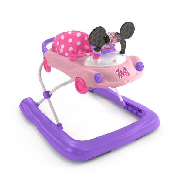 Bright Starts Minnie Mouse Go, Go Bows 3-In-1 Car Walker