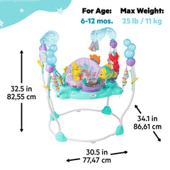 Bright Starts Disney The Little Mermaid Sea Of Activities Jumper