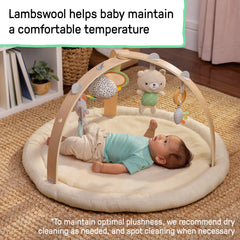 Ingenuity Every Season Plush Lambswool Play Gym