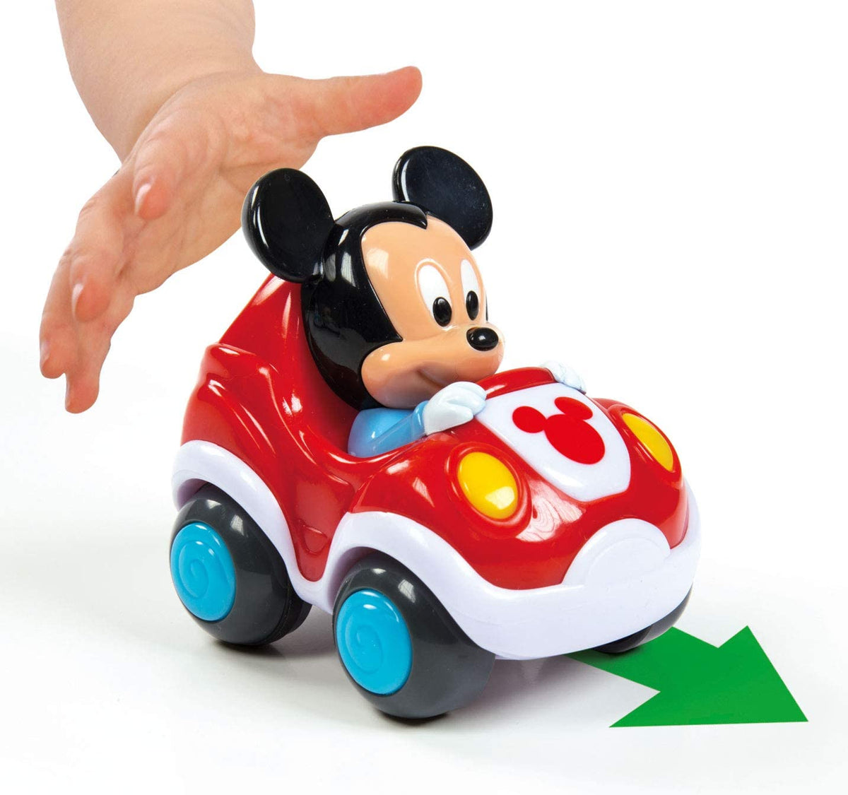 Clementoni Disney Baby Pull-Back Mickey Car Assortment 1-piece